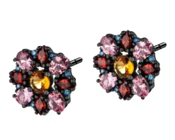 Kolczyki srebrne z cyrkoniami