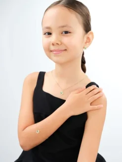 Kolczyki srebrne z cyrkoniami i emalią - Harry Potter, peron 9 i ¾, Warner Bros. Discovery