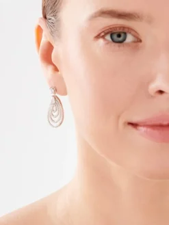 Kolczyki srebrne z cyrkoniami