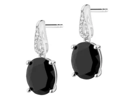 Kolczyki srebrne z cyrkoniami