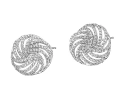 Kolczyki srebrne z cyrkoniami