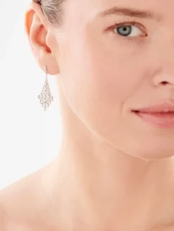 Kolczyki srebrne z cyrkoniami