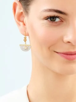 Kolczyki srebrne z cyrkoniami