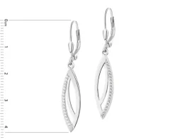 Kolczyki srebrne z cyrkoniami