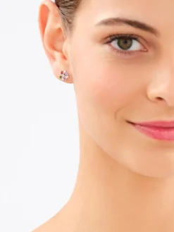 Kolczyki srebrne z cyrkoniami