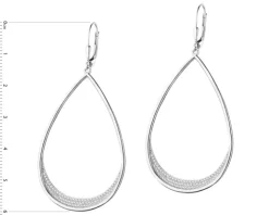 Kolczyki srebrne z cyrkoniami