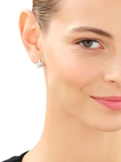 Kolczyki srebrne z cyrkoniami