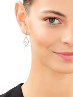 Kolczyki srebrne z cyrkoniami