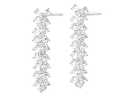 Kolczyki srebrne z cyrkoniami