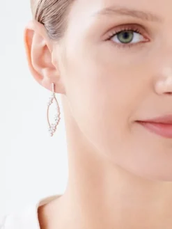 Kolczyki srebrne z cyrkoniami