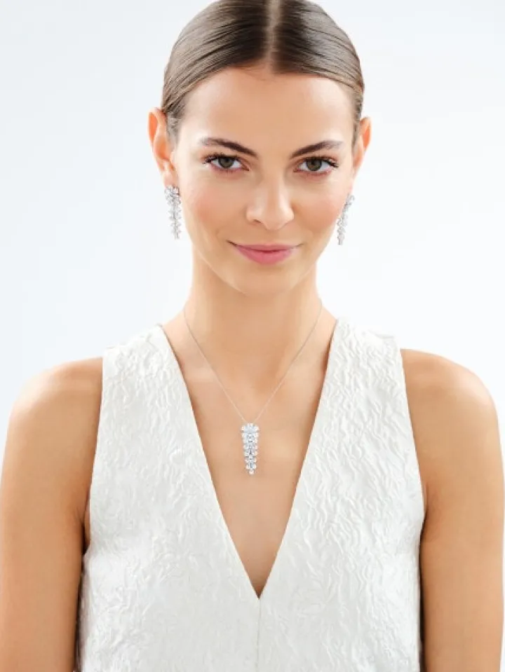 Kolczyki srebrne z cyrkoniami