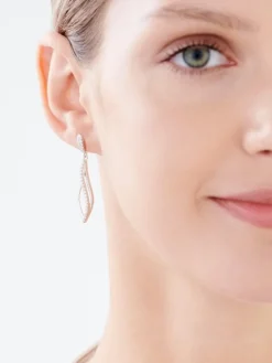 Kolczyki srebrne z cyrkoniami