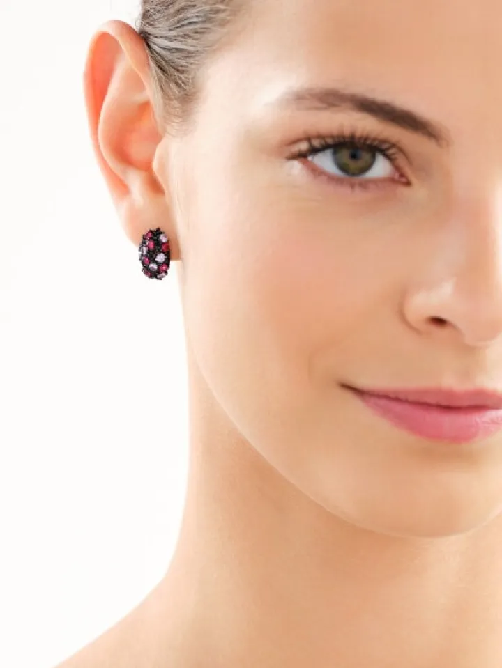 Kolczyki srebrne z cyrkoniami