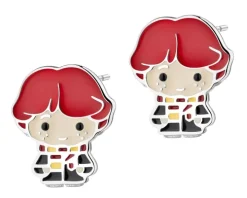 Kolczyki srebrne z emalią - Harry Potter, Ron Weasley, Warner Bros. Discovery