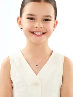 Kolczyki srebrne z emalią - Harry Potter, Warner Bros. Discovery