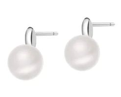 Kolczyki srebrne z perłami