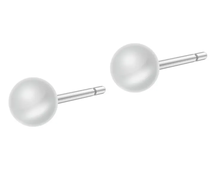 Kolczyki srebrne z perłami