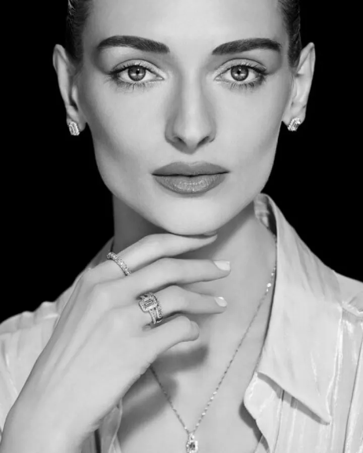 Kolczyki z białego złota z diamentami - VS2-SI1/G - 2,25 ct - próba 750