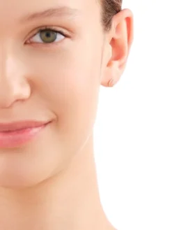 Kolczyki z mosiądzu pozłacane z awenturynem