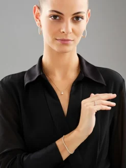 Kolczyki z żółtego złota z brylantami laboratoryjnymi - koła - 1,00 ct - próba 750