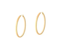 Kolczyki ze stali szlachetnej - koła