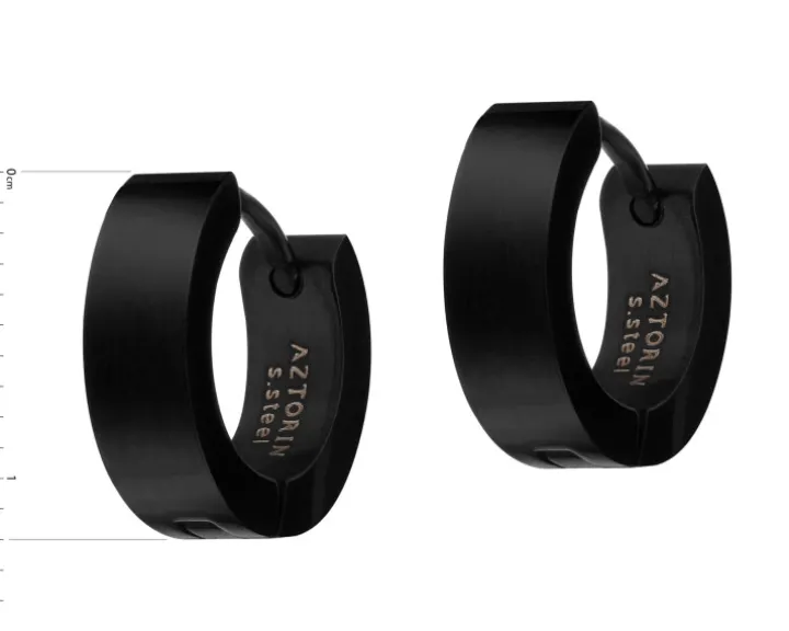 Kolczyki ze stali szlachetnej