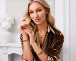 Kolczyki ze stali szlachetnej z markasytami - koła