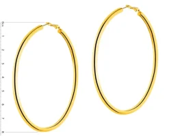 Kolczyki ze stali szlachetnej - koła