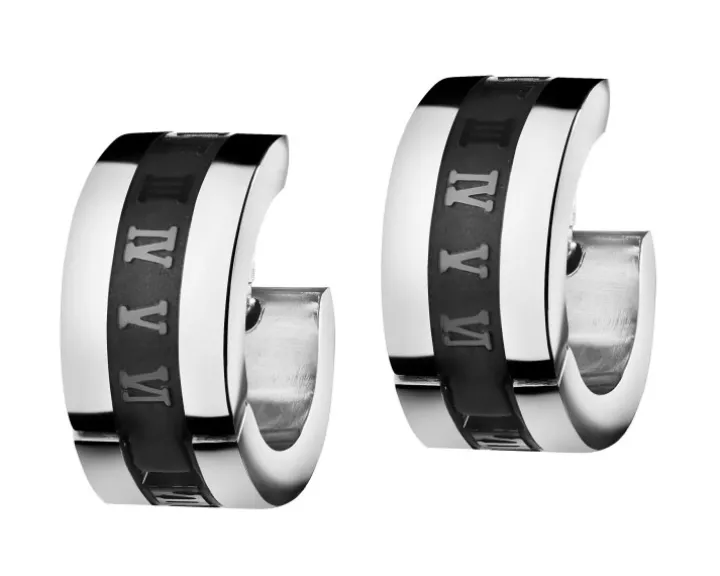 Kolczyki ze stali szlachetnej