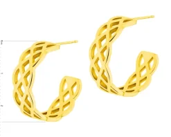 Kolczyki ze stali szlachetnej