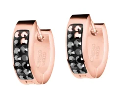 Kolczyki ze stali szlachetnej z markasytami