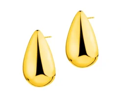 Kolczyki ze stali szlachetnej - łezki