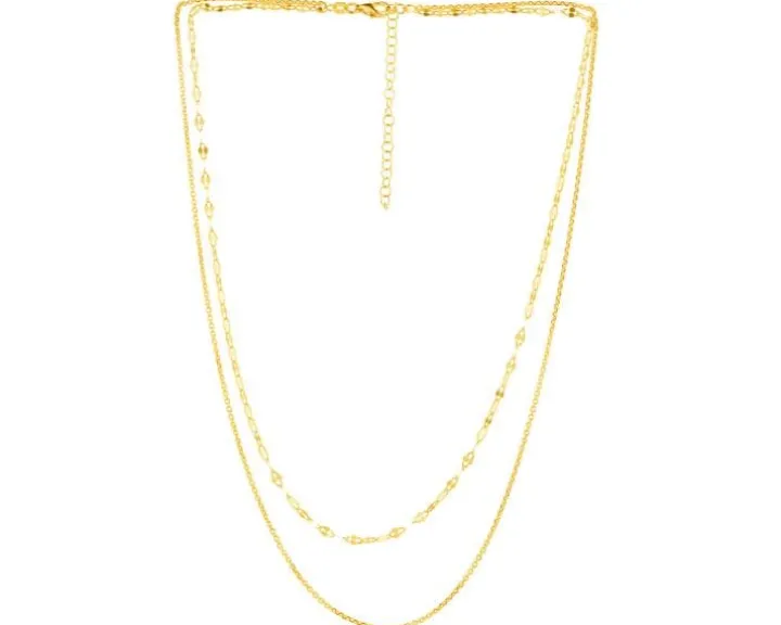 Naszyjnik srebrny - ankier