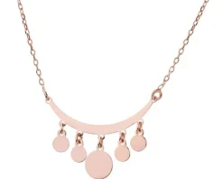 Naszyjnik srebrny - kółka