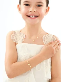 Naszyjnik srebrny - koń, serce, koniczyna