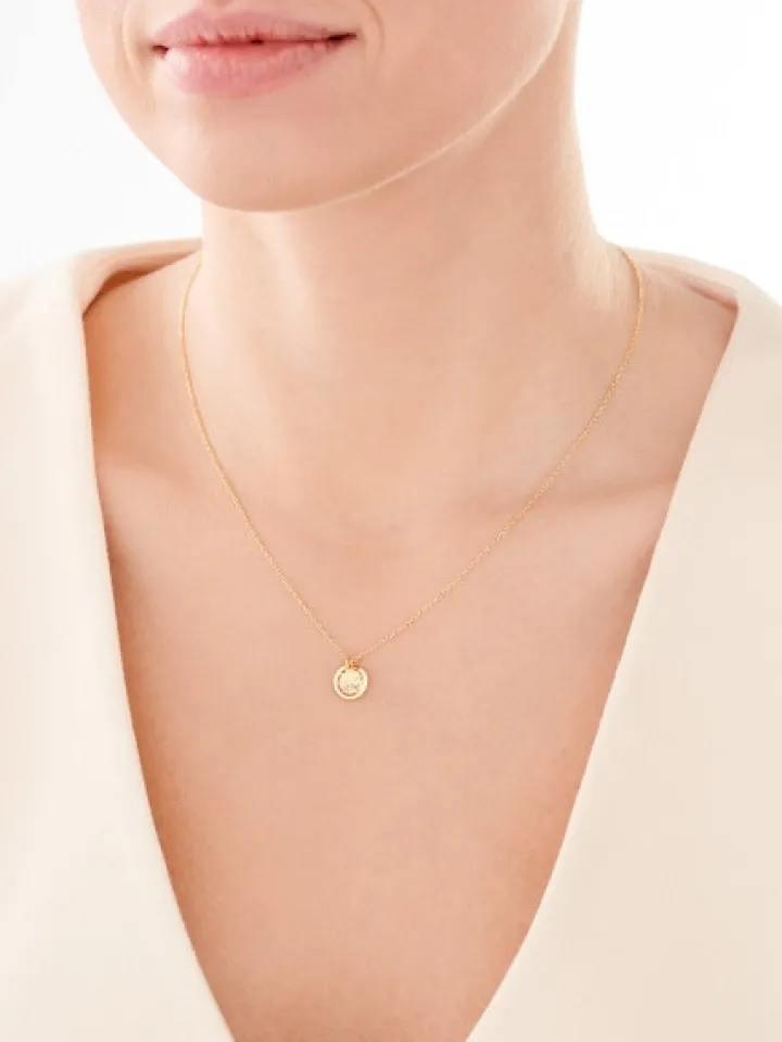 Naszyjnik srebrny - koło