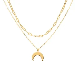 Naszyjnik srebrny - Księżyc