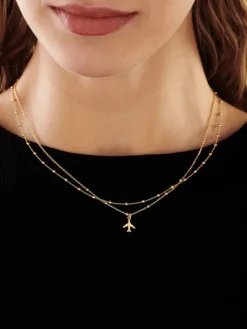 Naszyjnik srebrny - kulki