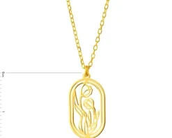 Naszyjnik srebrny - kwiaty