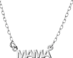 Naszyjnik srebrny - mama