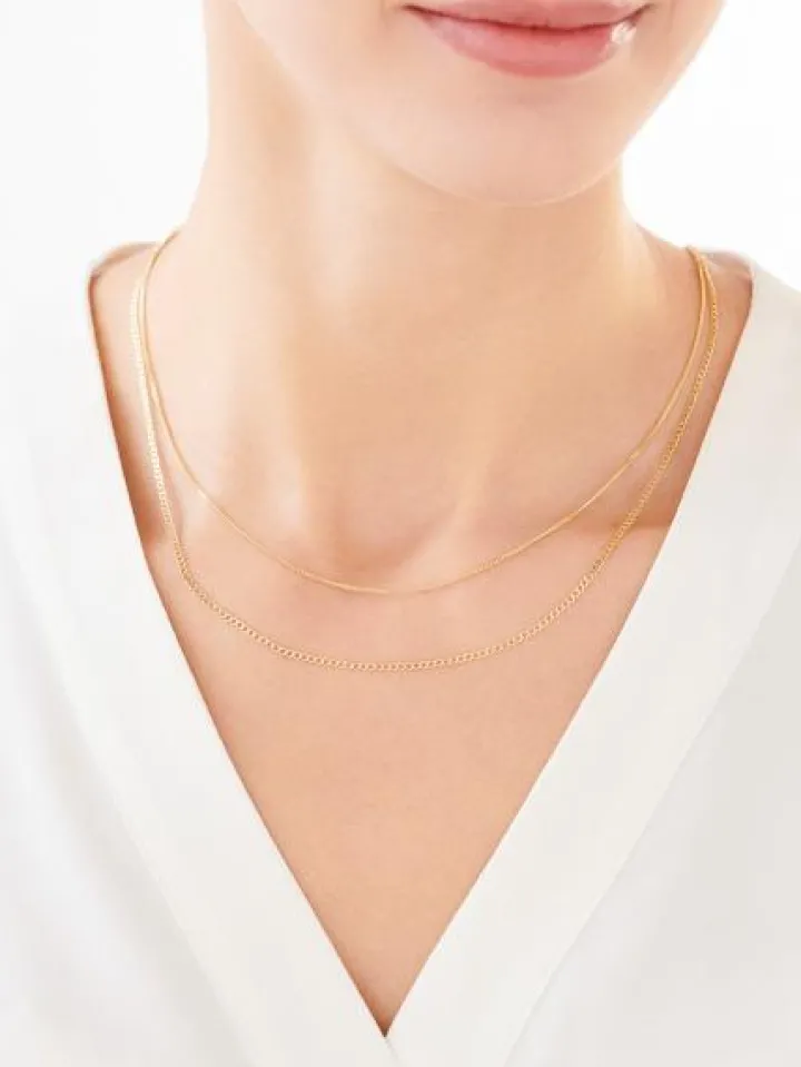 Naszyjnik srebrny - pancerka