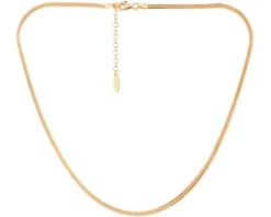 Naszyjnik srebrny - taśma