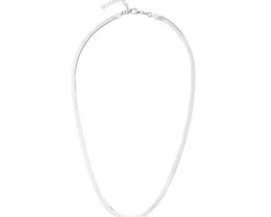 Naszyjnik srebrny - taśma