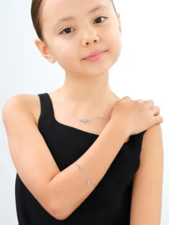 Naszyjnik srebrny z cyrkoniami - Harry Potter, okulary, Warner Bros. Discovery