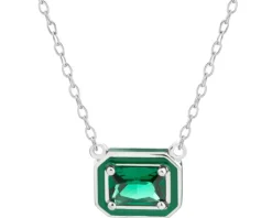 Naszyjnik srebrny z cyrkoniami