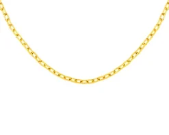 Naszyjnik z mosiądzu pozłacany