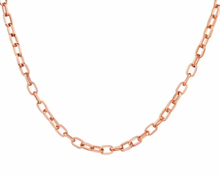 Naszyjnik z mosiądzu pozłacany