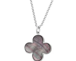 Naszyjnik z mosiądzu z masą perłową