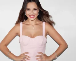 Naszyjnik z żółtego i białego złota z brylantem i perłami - próba 375