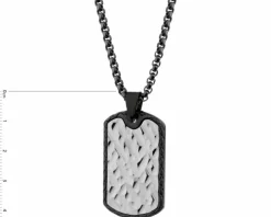 Naszyjnik ze stali szlachetnej